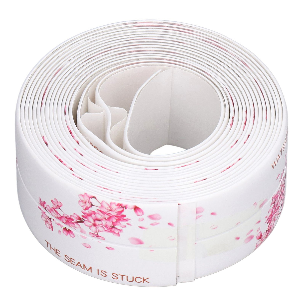 2Pcs Waterproof Tape Self Adhesive PVC Sealing Caulking Strip for Kitchen Bathroom 3.2 Meter