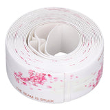 2Pcs Waterproof Tape Self Adhesive PVC Sealing Caulking Strip for Kitchen Bathroom 3.2 Meter