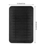 Solar Expansion Panel Weatherproof Portable Solar Power Supply with Adjustable Bracket for Security Camera 4W 6VBlack