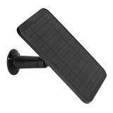 Solar Expansion Panel Weatherproof Portable Solar Power Supply with Adjustable Bracket for Security Camera 4W 6VBlack