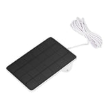 Solar Cell Plate Weatherproof Adjustable Low Power Consumption Solar Panels for Indoor Outdoor - Front View