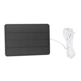 Solar Cell Plate Weatherproof Adjustable Low Power Consumption Solar Panels for Indoor Outdoor