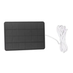Solar Cell Plate Weatherproof Adjustable Low Power Consumption Solar Panels for Indoor Outdoor
