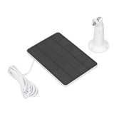 Solar Cell Plate Weatherproof Adjustable Low Power Consumption Solar Panels for Indoor Outdoor
