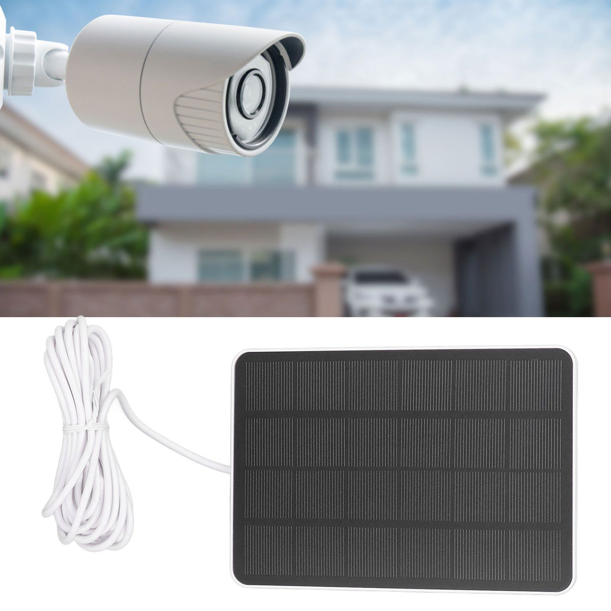 Solar Cell Plate Weatherproof Adjustable Low Power Consumption Solar Panels for Indoor Outdoor