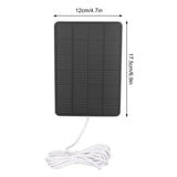 Solar Cell Plate Weatherproof Adjustable Low Power Consumption Solar Panels for Indoor Outdoor - Extra Image