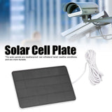 Solar Cell Plate Weatherproof Adjustable Low Power Consumption Solar Panels for Indoor Outdoor