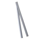 Weather Stripping Gray Elastic Durable Convenient Practical Easy Replaceable Waterproof Reliable Door Sealers - Rear View