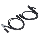 300A Ground Welding Earth Clamp Set with 1.5m Cable for ARC ZX7 MMA Welding Machine Accessories - 45-Degree Angle