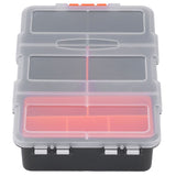 Parts Box Classification Grid Storage Box PVC Components Parts Tool Organizer for Hardware Fitting - Side View
