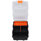 Parts Box Classification Grid Storage Box PVC Components Parts Tool Organizer for Hardware Fitting