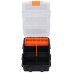 Parts Box Classification Grid Storage Box PVC Components Parts Tool Organizer for Hardware Fitting