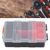 Parts Box Classification Grid Storage Box PVC Components Parts Tool Organizer for Hardware Fitting