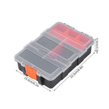 Parts Box Classification Grid Storage Box PVC Components Parts Tool Organizer for Hardware Fitting - Extra Image
