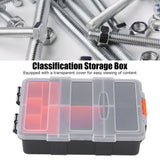 Parts Box Classification Grid Storage Box PVC Components Parts Tool Organizer for Hardware Fitting - Extra Image
