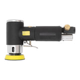 Mini Air Sander Eccentric Pneumatic Grinder Grinding Sanding Machine for Woodworking - Side View