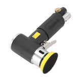 Mini Air Sander Eccentric Pneumatic Grinder Grinding Sanding Machine for Woodworking - Close-Up Angle