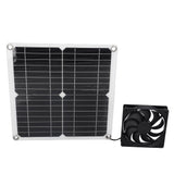 12W Solar Panel Fan Kit USB Solar Powered Fan for Greenhouses Sheds Pet Houses Mobile Phone Charging