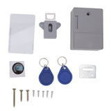 Electronic Cabinet Lock 2 Unlocking Modes High Security Cabinet Lock with Prompt Function for Lockers Drawer Filing Cabinets
