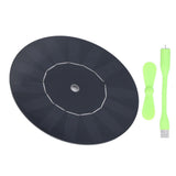 Small USB Car Fan Multifunction Round Monocrystalline Silicone Solar Powered Car Exhaust Fan 5W - Extra Image