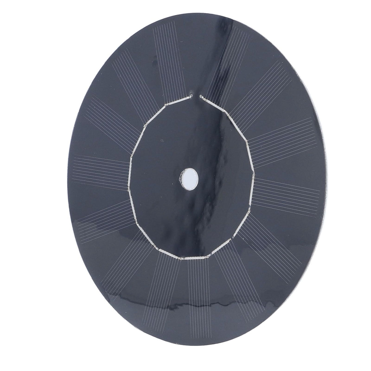 Small USB Car Fan Multifunction Round Monocrystalline Silicone Solar Powered Car Exhaust Fan 5W