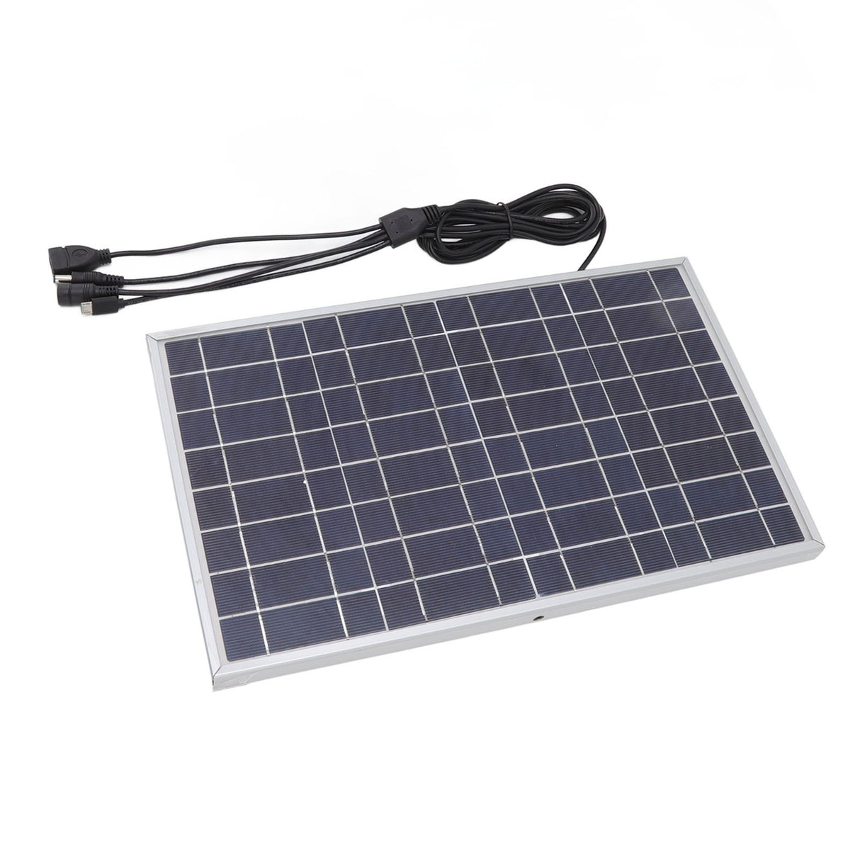 8V 15W Solar Panel High Efficiency Solar Charging Panel Outdoor Battery Charger for Household Car Boat