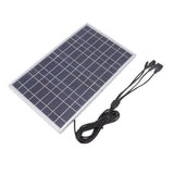 8V 15W Solar Panel High Efficiency Solar Charging Panel Outdoor Battery Charger for Household Car Boat