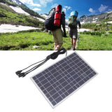 8V 15W Solar Panel High Efficiency Solar Charging Panel Outdoor Battery Charger for Household Car Boat - Extra Image