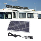 8V 15W Solar Panel High Efficiency Solar Charging Panel Outdoor Battery Charger for Household Car Boat - Extra Image