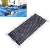 12V to 220V 30W Solar Charging Panel 220W Solar Inverter Battery Charger Kit for Camping Hiking 30A - Extra Image