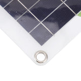 12V to 220V 30W Solar Charging Panel 220W Solar Inverter Battery Charger Kit for Camping Hiking 30A - Extra Image