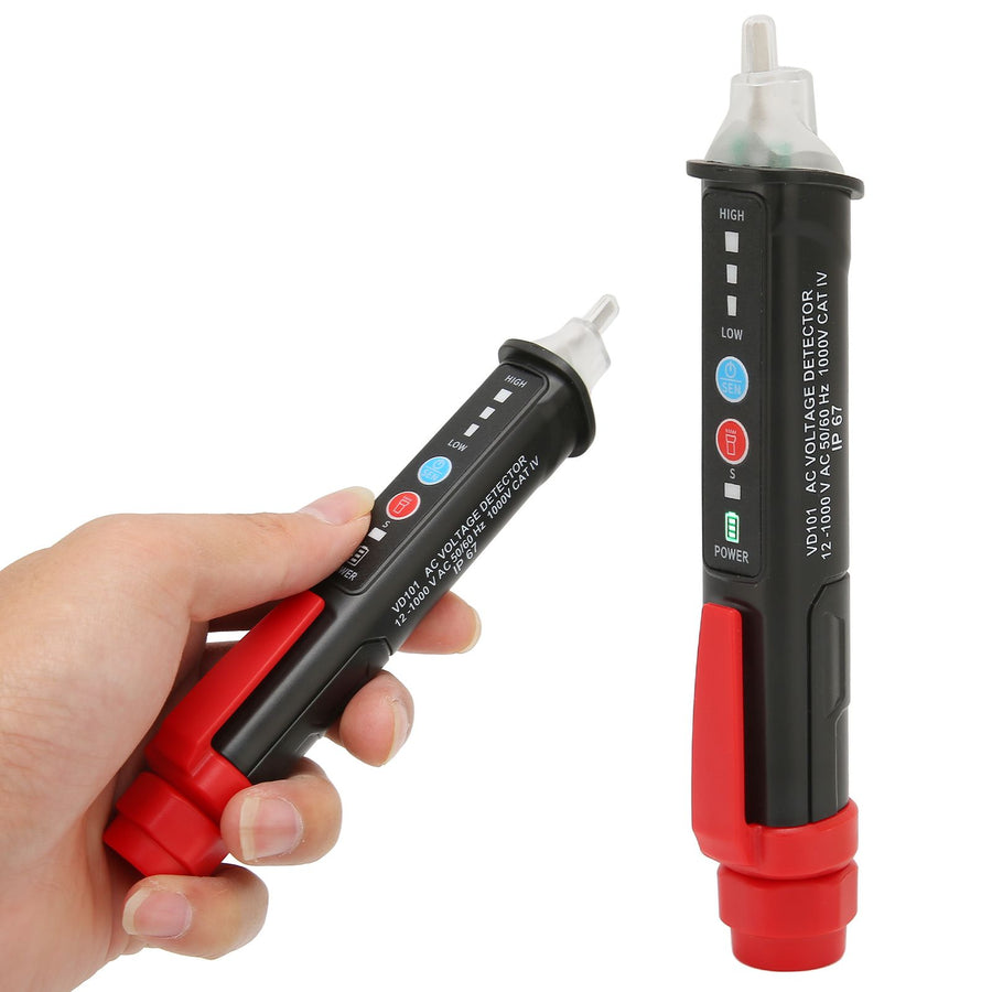 Voltage Tester Contactless Adjustable Sensitivity IP67 Waterproof Electric Testing Pen for Breakpoint Detection