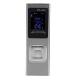 Distance Meter Accurate Voice Broadcast Small Electronic Ruler Handheld Rangefinder for Indoor 164ft - Front View