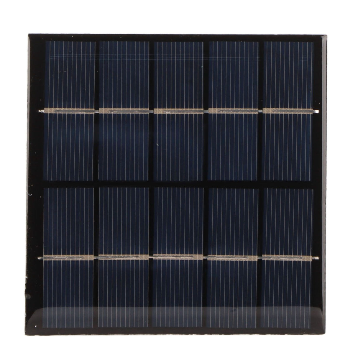 1.2W 5V DIY Solar Epoxy Panel Polysilicon Photovoltaic Charging Panel for 3.7V Battery