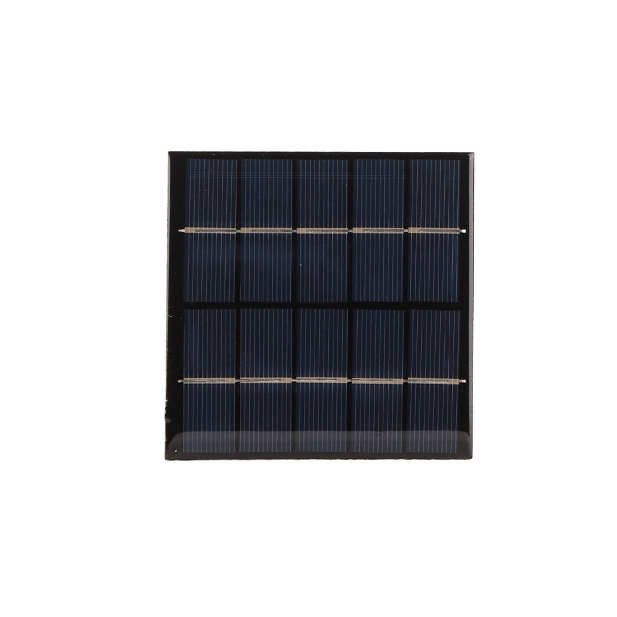 1.2W 5V DIY Solar Epoxy Panel Polysilicon Photovoltaic Charging Panel for 3.7V Battery