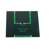 1.2W 5V DIY Solar Epoxy Panel Polysilicon Photovoltaic Charging Panel for 3.7V Battery