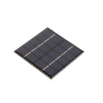 1.2W 5V DIY Solar Epoxy Panel Polysilicon Photovoltaic Charging Panel for 3.7V Battery