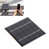 1.2W 5V DIY Solar Epoxy Panel Polysilicon Photovoltaic Charging Panel for 3.7V Battery
