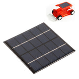 1.2W 5V DIY Solar Epoxy Panel Polysilicon Photovoltaic Charging Panel for 3.7V Battery - Extra Image