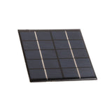 1.2W 5V DIY Solar Epoxy Panel Polysilicon Photovoltaic Charging Panel for 3.7V Battery