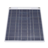 Solar Panel 13W 5V Flexible Dual USB Output Lightweight Portable Energy Saving Solar Battery Charger for Travel - 45-Degree Angle