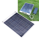 Solar Panel 13W 5V Flexible Dual USB Output Lightweight Portable Energy Saving Solar Battery Charger for Travel
