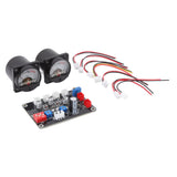 2pcs VU Level Meter Power Amplifier VU Panel Meter with Driver Board for Recording Studio 12V‑18V