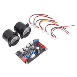 2pcs VU Level Meter Power Amplifier VU Panel Meter with Driver Board for Recording Studio 12V‑18V