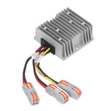 300W 20A Solar Panel Controller MPPT Night Load Output Photovoltaic Solar Controller for Street Light 13.8V - Close-Up Angle