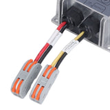 Solar Battery Charge Controller Boost MPPT Voltage Adjustable Waterproof with Display 24‑85V 400W