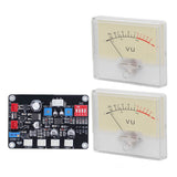 High Accuracy Power Amplifier VU Meter Preamplifier Audio Level Meter with Driver Board - Front View