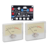 High Accuracy Power Amplifier VU Meter Preamplifier Audio Level Meter with Driver Board - Top-Down View