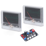 VU Meter Driver Board High Precise Adjustment Power Amplifier DB Meter with Backlit for DIY - Close-Up Angle