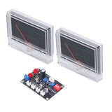 VU Meter Driver Board High Precise Adjustment Power Amplifier DB Meter with Backlit for DIY